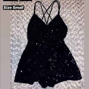 Forever 21 Sequined Romper